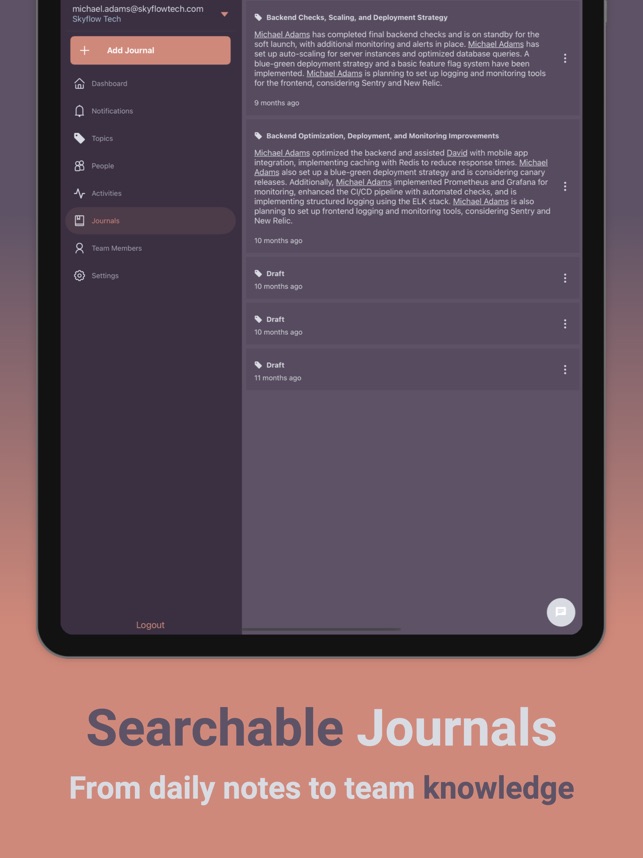 Asynchor App - Screenshot 2