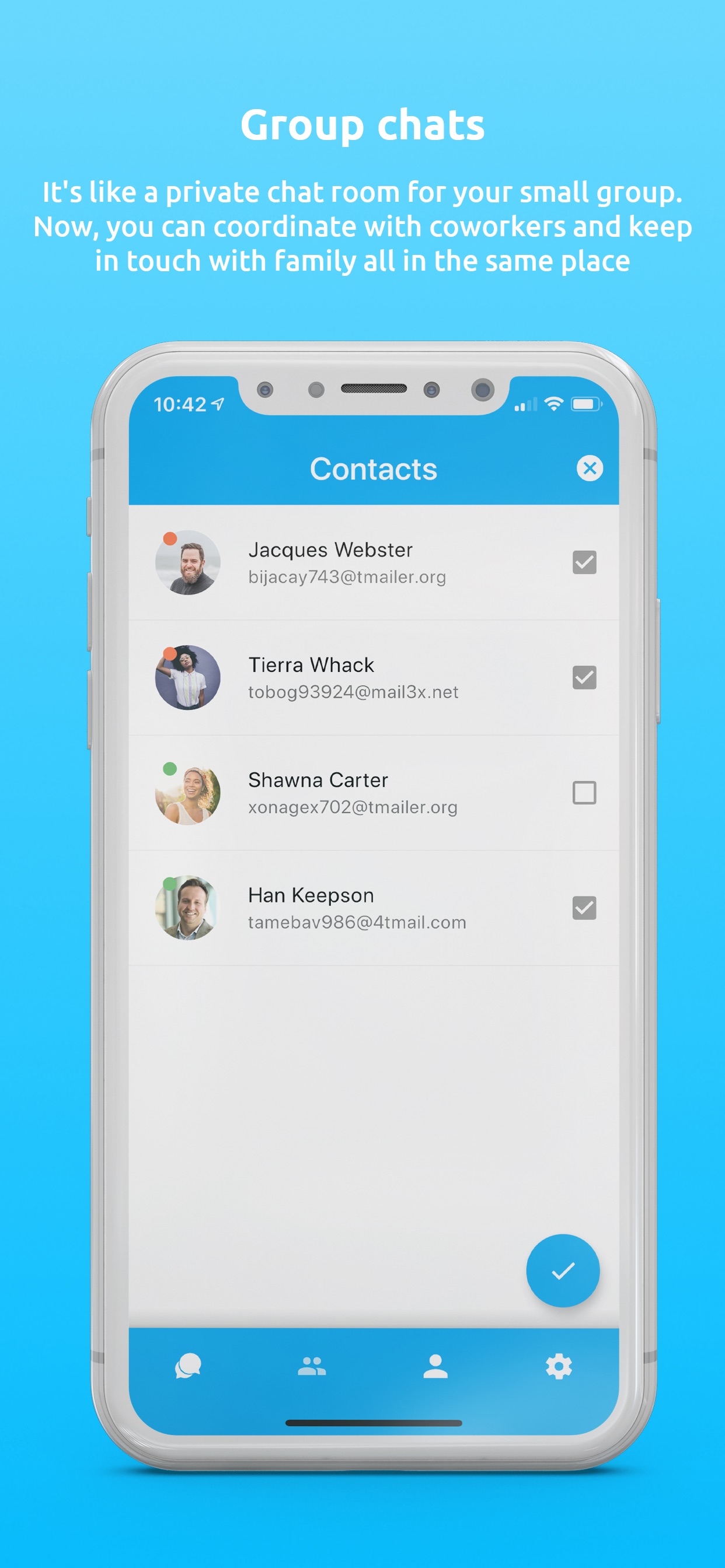 Plusco Flutter App - Interface