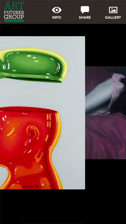 Art Futures Gallery Objective-C App - Artwork Details